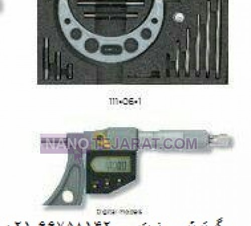 میکرومتر میله ای خارج سنج دیجیتال 150-0 * میکرومتر میله ای خارج سنج اسیمتو کد 0-06-111